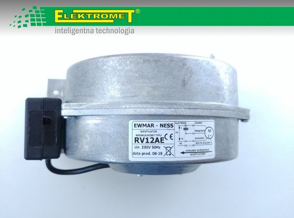 Elektromet Gebläse RV-12AE für EKO-KWR und EKO-KWRW Kessel
